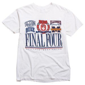 Michigan Basketball 1989 Final Four shirt collection tee seton hall duke wolveri
